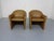 A pair of minimalist leather armchairs by Walter Knoll from the 1960s. This piece has an attribution mark, I am sure that...