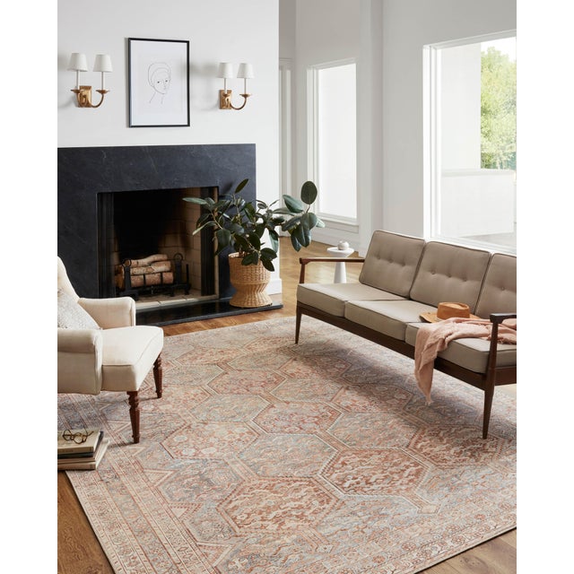 Highly durable and smooth underfoot, the Jules Collection captures the classic spirit of the Chris Loves Julia x Loloi rug...