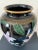 Japanese Porcelain Late 20th Century Vase With Orchids For Sale - Image 12 of 13