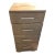 1950s Mengel Permanized Mid-Century Cerused Oak Nightstand / Bedside Chest — Original Finish For Sale