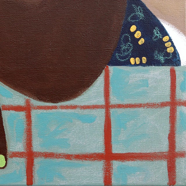 2020s Soliloquy in Bloom - Colorful Abstract Feminine Figurative Original Artwork by Courtney Simone For Sale - Image 5 of 9