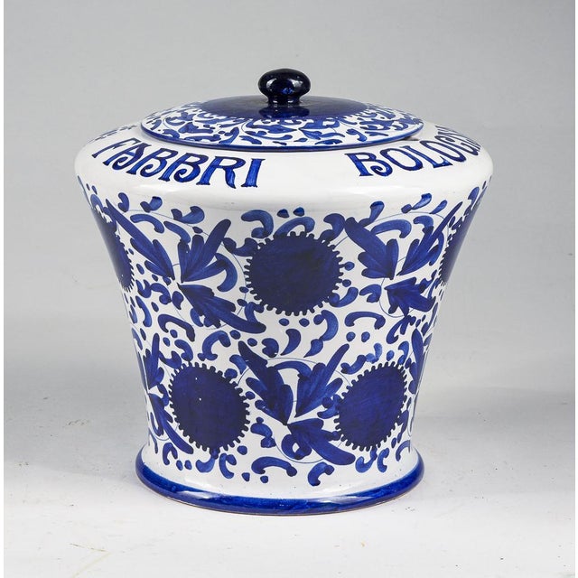 Majolica Ceramic Cherry Vase by Franciscan Gualdo, 1950s For Sale - Image 4 of 10