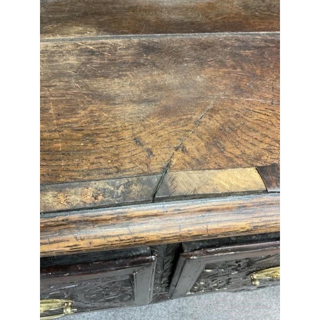 Ornate Antique Stepback Sideboard For Sale - Image 4 of 18