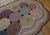 Beautifuly Soft Multi Color Ground With Colorful Circles Oval Antique American Braided Rug For Sale - Image 12 of 15