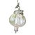 19th Century 2 Light Crystal Glass Hundi Belgium Lamp Chandelier For Sale