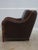 English Theodore Alexander Leather & Mahogany Club Chair For Sale - Image 3 of 18