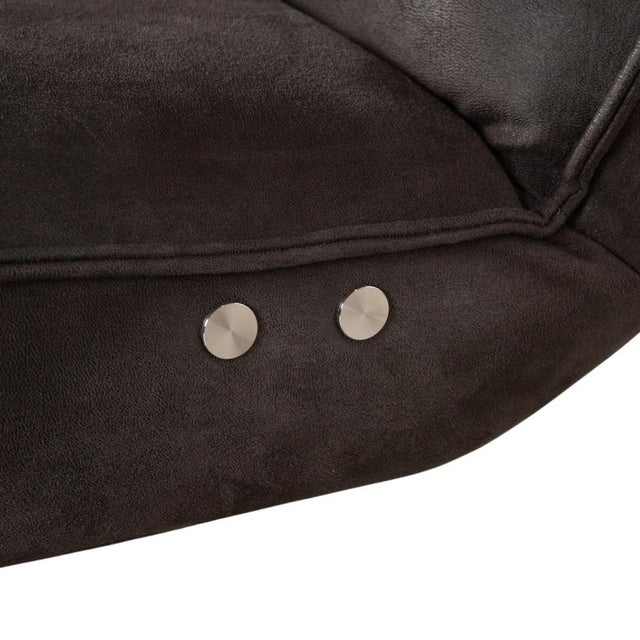 Gray Etino Lounge Chair in Fabric and Wood from Koinor For Sale - Image 8 of 16