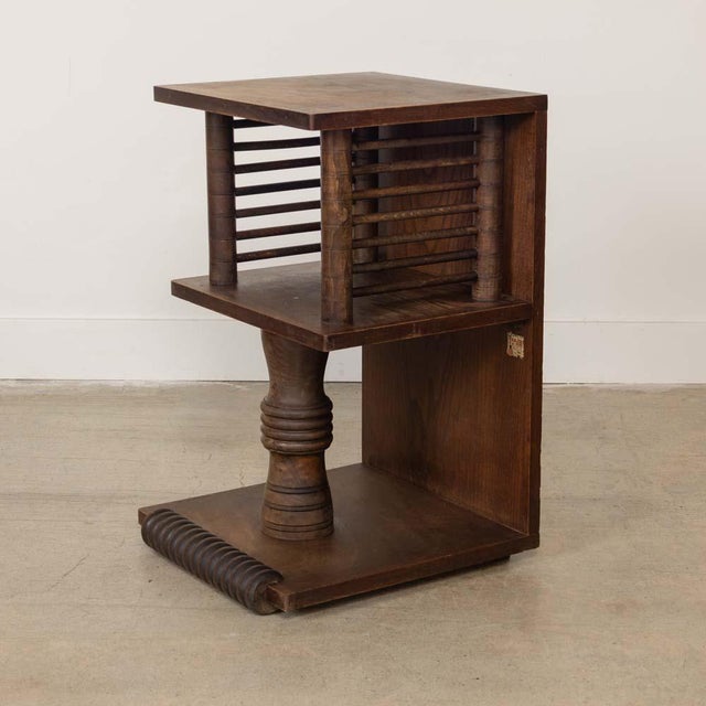 Charles Dudouyt 1940s French End Table attributed to Charles Dudouyt For Sale - Image 4 of 12