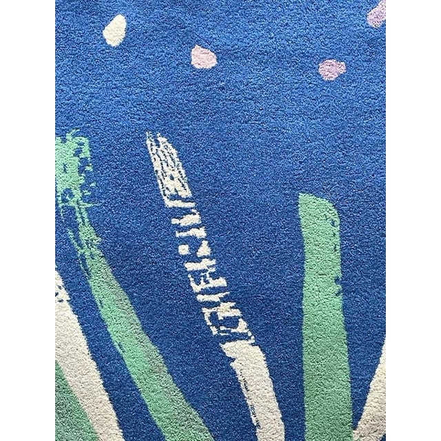 Contemporary Sophie Rug in Hand-Tufted Wool from Tisca, France, 1990s For Sale - Image 3 of 10