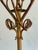 Brown 1960s Italian Bamboo and Rattan Coat Rack Tree Attributed to Rosenthal Netter For Sale - Image 8 of 9