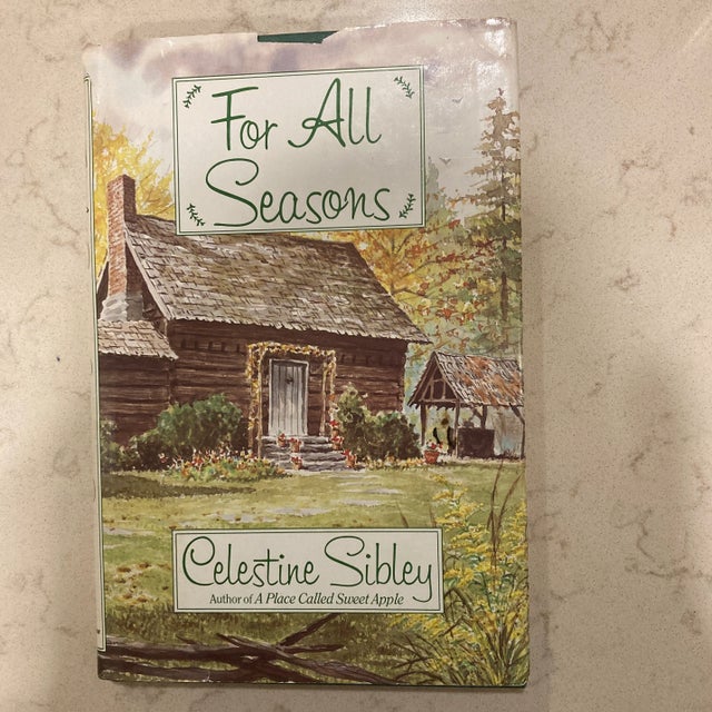 Paper Southern Georgia Author, Celestine Sibley's 1980's Book "For All Seasons" For Sale - Image 7 of 7