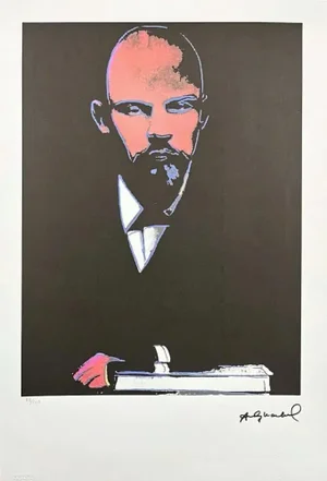 After Andy Warhol, Lenin, 1980s, Lithograph