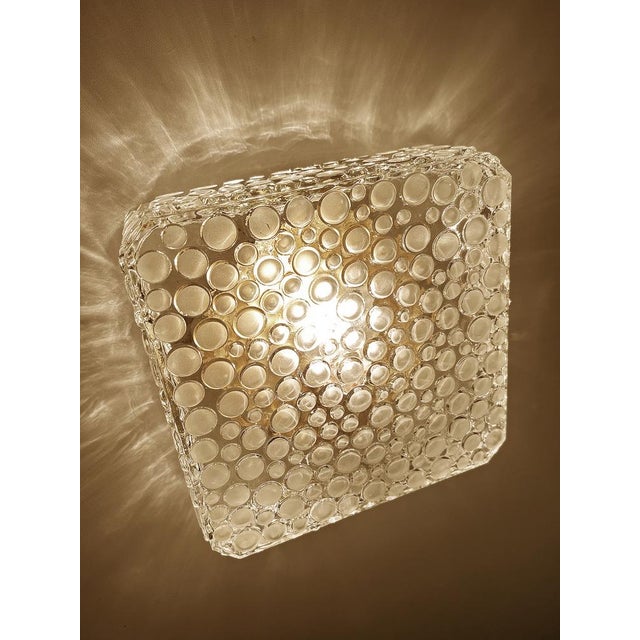 Vintage Bubble Glass Flush Mount from Erco, 1970s For Sale - Image 9 of 16