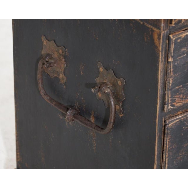Antique Baroque Cabinet in Wood, 1800 For Sale - Image 6 of 14