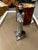 Animal Skin 1960s Brutalist Italian Leather & Chrome Table Lamp For Sale - Image 7 of 8