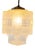 Vintage Art Deco Pendant Light in Glass, 1930s For Sale