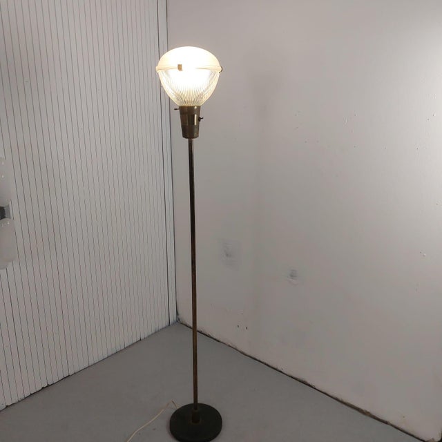 Vintage Floor Lamp by Stilnovo, 1960, in Very Good conditions. Designed 1960 to 1969 This piece has an attribution mark, I...