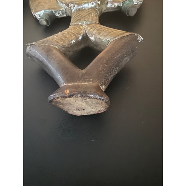 Kota Religuary Figure 20th Century From Gabon For Sale In Charlotte - Image 6 of 12