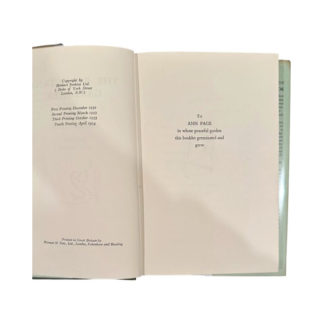 1950s The Reluctant Gardener by Ethelind Fearon 1954 Hardcover Book For Sale - Image 5 of 12