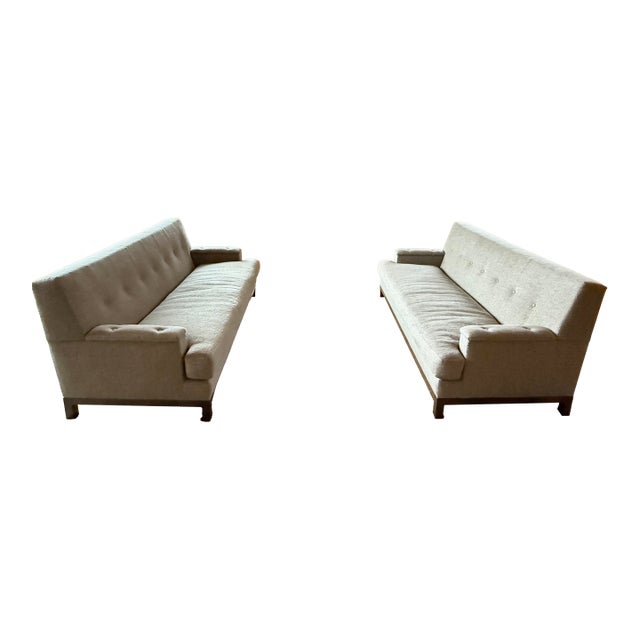 Pair of Bespoke Sofas For Sale