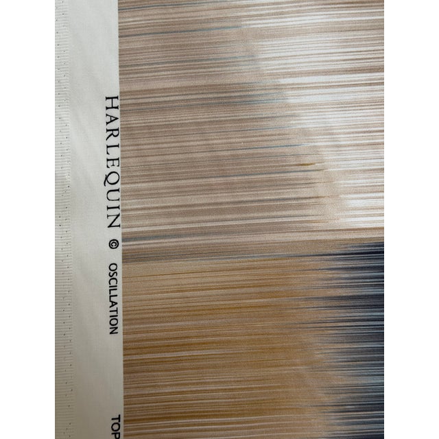 2020s Harlequin Oscillation Adriatic/ Sand Fabric Hmtf133481 Momentum 14 Collection 2 Yards Cotton For Sale - Image 5 of 5