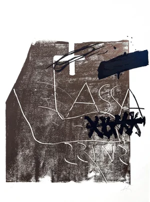 Assassins, Original Lithograph, 1974