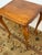 French Country Pine Wood Side Table For Sale - Image 9 of 12