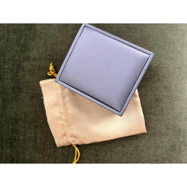 Bochic “Orient” Serpent Fancy Sapphire & Ruby Ring Set In 18K Gold & Silver, Size 9 For Sale - Image 9 of 12