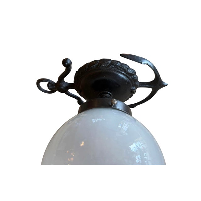The perfect light for a beach house, sail boat or house on a lake. The black anchor iron base would be perfect for a room...