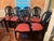 493760-SC-PHB-F001 Jonathan Charles Hepplewhite wheatsheaf side chair (Black) Country Farmhouse Collection Set of 6 chairs...
