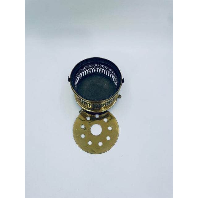 Antique Brass Heater, Germany, 1955 For Sale - Image 4 of 8