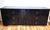 Contemporary Modern Black Faux Crocodile & Bronze Double Dresser Chest For Sale - Image 3 of 15