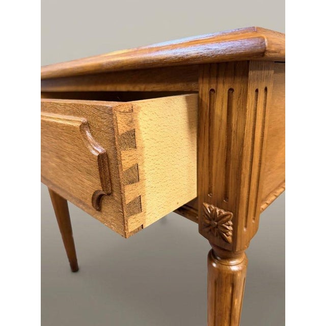 Vintage Oak Bedside Lockers, Set of 2 For Sale - Image 4 of 6