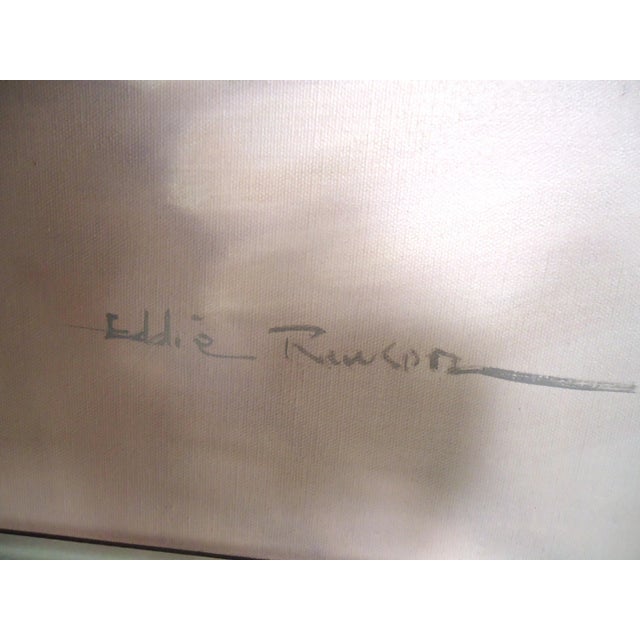 Late 20th Century Late 20th Century Modern Abstract Painting For Sale - Image 5 of 11