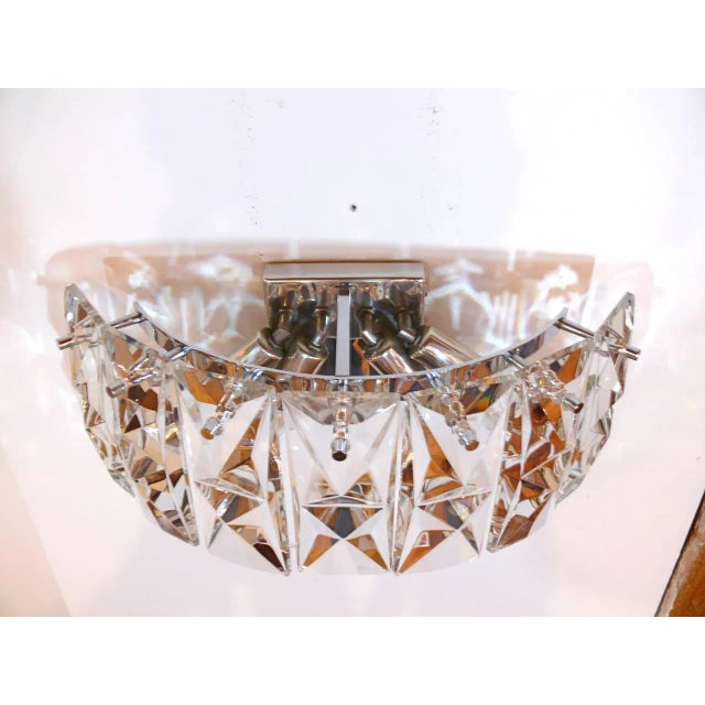 Prismatic Glass Sconces by Kindeley - A Pair For Sale In New York - Image 6 of 11