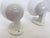 Glass Bauhaus Porcelain and Glass Wall Lamps, 1930s, Set of 2 For Sale - Image 7 of 11