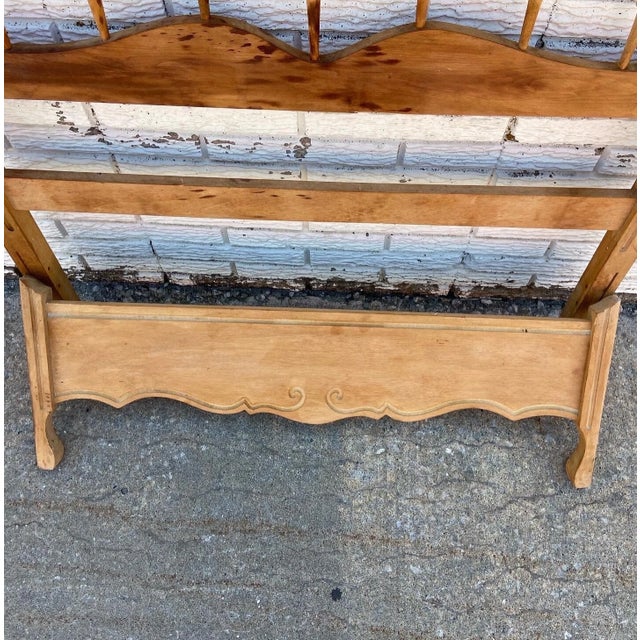 Twin Size Headboard and Footboard For Sale - Image 4 of 4