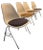 Vintage DSS Side Chairs by Charles & Ray Eames for Herman Miller, 1960s, Set of 4 For Sale