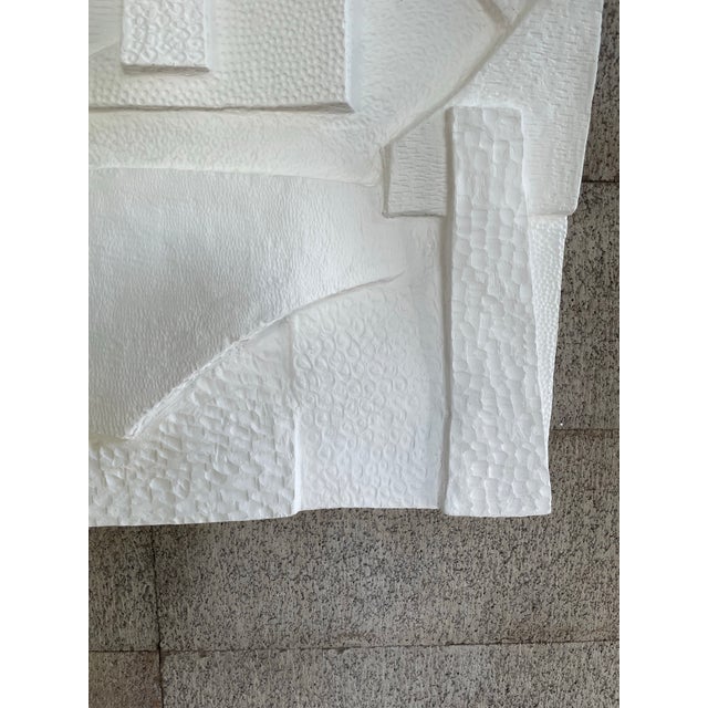 Textured Cubist Relief For Sale - Image 9 of 11