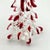 Mid 20th Century Murano Italian Art Glass Christmas Tree Sculpture 8" (Red Drip Tips, Original Foil Label, Vintage Mid-Century) For Sale - Image 9 of 15