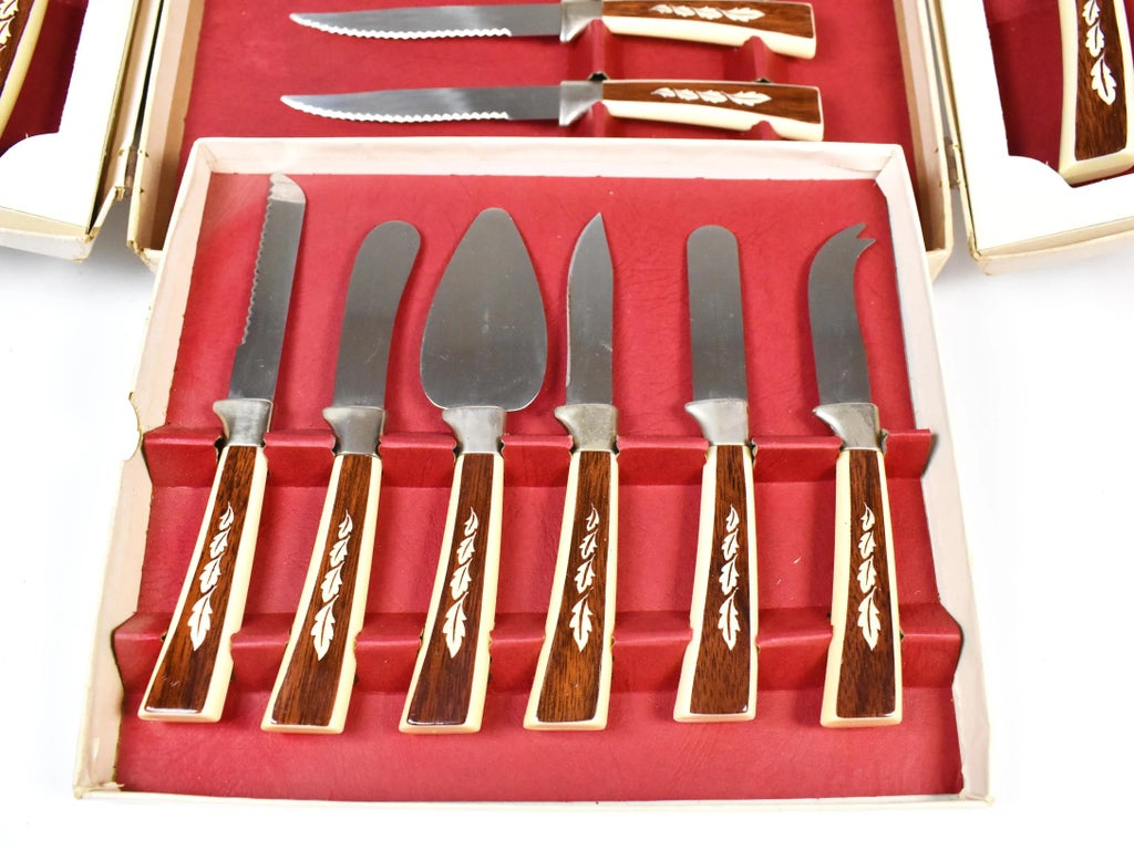 Vintage Sheffield Treasure Chest Assorted Stainless Steel Cutlery