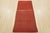 Gabbeh Runner 2’10” X 9’11” Red Wool Contemporary Hand-Knotted Oriental Rug For Sale - Image 12 of 13