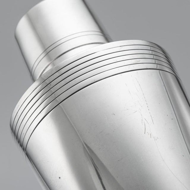 20th Century English Silver Cocktail Shaker by Mappin & Webb, Sheffield, 1932 For Sale - Image 9 of 13