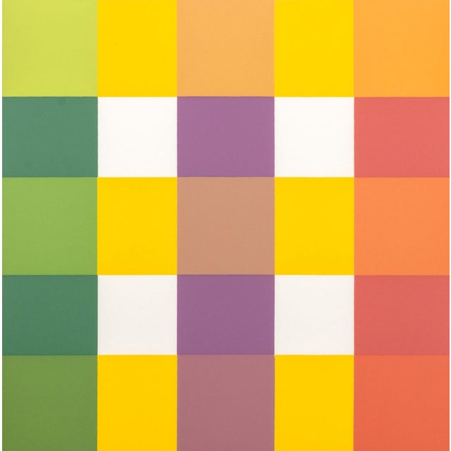 Josef Albers Josef Albers "The Interaction of Color Plate Xi-3", 1973 For Sale - Image 4 of 6