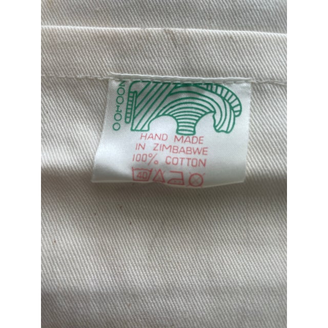 Zimbabwe Africa Tribal Pillow Cover For Sale - Image 12 of 12