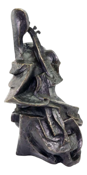 After Otto Gutfreund, Cello Player, 1913, Bronze