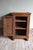 of a 19th-century German oak Spinde cabinet, bread cabinet. The height is 103 cm. The width is 76 cm. The depth is 41 cm....