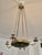 Brown Pendant Light in Brass with Two Light Sockets, 1950s For Sale - Image 8 of 14