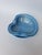 Alfredo Barbini Murano Glass Bowl Ashtray Blue Gold For Sale - Image 12 of 13