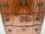Wood 20th Century Transition Chest of Drawers in Elm and Amaranth Veneer For Sale - Image 7 of 17